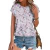 S-pink Blue Floral