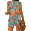 imageXIEERDUO Womens Tank Tops V Neck Basic Solid Color Casual Flowy Summer SleevelessMulticoloured 1