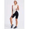 imageWomens Workout Tank Tops Lightweight Sleeveless Shirts for Women Loose Fit Tops for Athletic Running Tennis Yoga00white