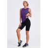 imageWomens Workout Tank Tops Lightweight Sleeveless Shirts for Women Loose Fit Tops for Athletic Running Tennis YogaDark Purple