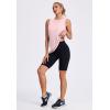 imageWomens Workout Tank Tops Lightweight Sleeveless Shirts for Women Loose Fit Tops for Athletic Running Tennis YogaLight Pink