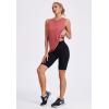 imageWomens Workout Tank Tops Lightweight Sleeveless Shirts for Women Loose Fit Tops for Athletic Running Tennis YogaRed