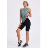 imageWomens Workout Tank Tops Lightweight Sleeveless Shirts for Women Loose Fit Tops for Athletic Running Tennis YogaZfloral Blue