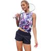 imageWomens Workout Tank Tops Lightweight Sleeveless Shirts for Women Loose Fit Tops for Athletic Running Tennis YogaZtie Dye Floral