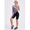 imageWomens Workout Tank Tops Lightweight Sleeveless Shirts for Women Loose Fit Tops for Athletic Running Tennis YogaZtie Dye Floral