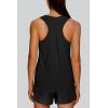 imageXIEERDUO Tank Top for Women Racerback Sleeveless Workout Tops Loose Fit Yoga Running Gym Shirts for WomenBlack