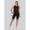 imageXIEERDUO Tank Top for Women Racerback Sleeveless Workout Tops Loose Fit Yoga Running Gym Shirts for WomenBlack