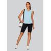 imageXIEERDUO Tank Top for Women Racerback Sleeveless Workout Tops Loose Fit Yoga Running Gym Shirts for WomenBlue