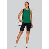 imageXIEERDUO Tank Top for Women Racerback Sleeveless Workout Tops Loose Fit Yoga Running Gym Shirts for WomenGreen