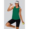 imageXIEERDUO Tank Top for Women Racerback Sleeveless Workout Tops Loose Fit Yoga Running Gym Shirts for WomenGreen