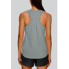 imageXIEERDUO Tank Top for Women Racerback Sleeveless Workout Tops Loose Fit Yoga Running Gym Shirts for WomenGrey