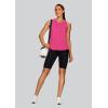 imageXIEERDUO Tank Top for Women Racerback Sleeveless Workout Tops Loose Fit Yoga Running Gym Shirts for WomenHot Pink