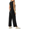 imageXIEERDUO Womens 2 Piece Outfits Summer Travel Tracksuit Loose Wide Leg Loungewear Comfy Lounge Sets S3XLA01black
