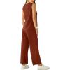imageXIEERDUO Womens 2 Piece Outfits Summer Travel Tracksuit Loose Wide Leg Loungewear Comfy Lounge Sets S3XLA05rust
