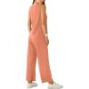 imageXIEERDUO Womens 2 Piece Outfits Summer Travel Tracksuit Loose Wide Leg Loungewear Comfy Lounge Sets S3XLA11coral