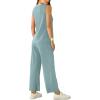 imageXIEERDUO Womens 2 Piece Outfits Summer Travel Tracksuit Loose Wide Leg Loungewear Comfy Lounge Sets S3XLA14turquoise