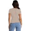 imageXIEERDUO Womens Short Sleeve Crew Neck Slim Fit T Shirts 2024 Y2k Clothes Spring Summer Basic Going Out Tops 2 Pack3 Pack2 Pack LightgreyKhaki