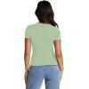 imageXIEERDUO Womens Short Sleeve Crew Neck Slim Fit T Shirts 2024 Y2k Clothes Spring Summer Basic Going Out Tops 2 Pack3 Pack3 Pack BlackWhiteArmygreen