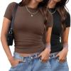 2 Pack Black/Brown