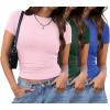3 Pack Darkgreen/Royalblue/Pink