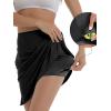 imageXIEERDUO Womens 20quot Modest Knee Length Tennis Skirt Golf Skort