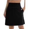 imageXIEERDUO Womens 20quot Modest Knee Length Tennis Skirt Golf Skort