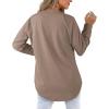 imageXIEERDUO Womens Sweatshirts Crewneck Loose Fitting Tops For Women Long Sleeve Shirts Pullover02acoffee