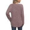 imageXIEERDUO Womens Sweatshirts Crewneck Loose Fitting Tops For Women Long Sleeve Shirts Pullover02kpink