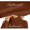 imageXIEERDUO Womens Sweatshirts Loose Fit Turtleneck Long Sleeve Tops 2023 Trendy Fashion