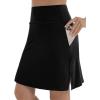 imageXIEERDUO Womens 20quot Modest Knee Length Tennis Skirt Golf Skort
