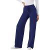 imageXIEERDUO Lounge Sets For Women 2024 Half Zip Sweatshirt And Wide Leg Sweatpant 2 Piece Outfits Sweatsuit Tracksuit03navy Blue
