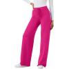 imageXIEERDUO Lounge Sets For Women 2024 Half Zip Sweatshirt And Wide Leg Sweatpant 2 Piece Outfits Sweatsuit Tracksuit17pink