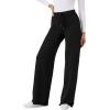 imageXIEERDUO Lounge Sets For Women 2024 Half Zip Sweatshirt And Wide Leg Sweatpant 2 Piece Outfits Sweatsuit TracksuitKangarooblack