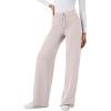 imageXIEERDUO Lounge Sets For Women 2024 Half Zip Sweatshirt And Wide Leg Sweatpant 2 Piece Outfits Sweatsuit TracksuitKangarookhaki