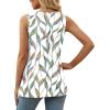 imageXIEERDUO Summer Tank Tops for Women Square Neck Loose Fit Casual Fashion Flowy Sleeveless01bcolorful Leaves