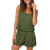 imageXIEERDUO Two Piece Set for Women Beach Vacation Clothes Summer Sets Travel Outfits Women Beach Fashion Matching SetsArmygreen