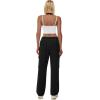 imageXIEERDUO Womens 2024 Spring Summer Pants Casual Cargo Sweatpants Wide Leg High Waisted Trousers with 6 Pocket