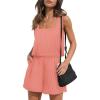 imageXIEERDUO Two Piece Set for Women Beach Vacation Clothes Summer Sets Travel Outfits Women Beach Fashion Matching SetsCoral