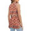 imageXIEERDUO Womens Tank Tops Crewneck Loose Fit Basic Casual Summer Side Split Sleeveless ShirtsEbboho Floral