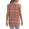 imageXIEERDUO Womens Tank Tops V Neck Eyelet Embroidery Casaul Sleeveless ShirtsBoho