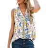 03k-white Blue Floral