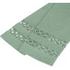 imageXIEERDUO 34 Length Sleeve Womens Tops Dressy Casual Blouses for Women 2025 Trendy V Neck T Shirts Summer ClothesLight Green