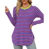 Stripe-pink Blue