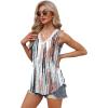imageXIEERDUO Womens Lace V Neck Tank Tops Summer Spring Sleeveless Shirts Casual Flowy Clothes Trendy Outfits S3XLPrinted D