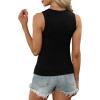 imageWomens Blouses and Tops Dressy Crew Neck Solid Color Basic Shirts Casaul Black White Grey XL