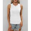 imageWomens Blouses and Tops Dressy Crew Neck Solid Color Basic Shirts Casaul Black White Grey XL