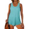 imageWomens Tank Tops Racerback Loose Shirts for Women Summer05lakeblue