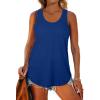 imageWomens Tank Tops Racerback Loose Shirts for Women Summer14royalblue