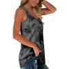 imageWomens Tank Tops Racerback Loose Shirts for Women Summer50black Tiedye
