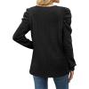 imageLadies Sweaters for Fall Black Tunic Sweaters Trendy Business Casual Tops Loose Fit L